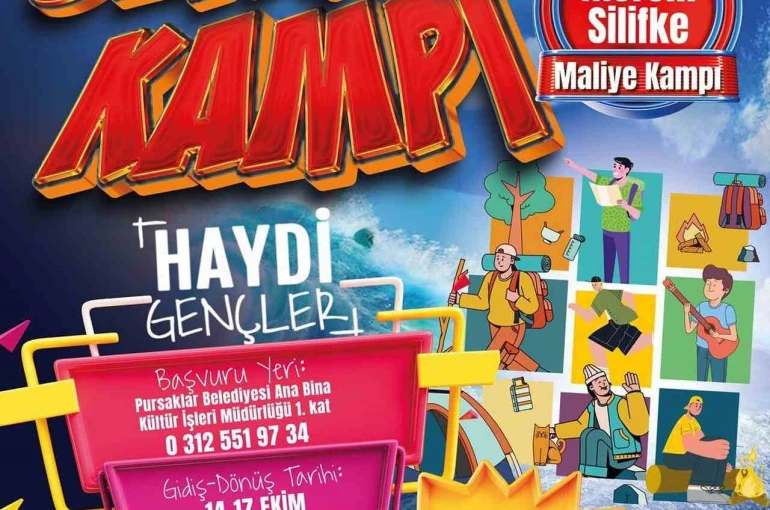Pursaklar Belediyesi’nden gençlere gençlik kampı fırsatı 