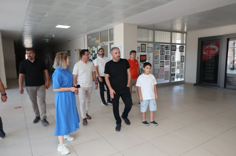 Pursaklar’daki okullar yeni eğitim öğretim dönemine hazırlanıyor