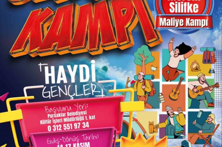 Pursaklar’ın genç kızları gençlik kampına gidiyor 