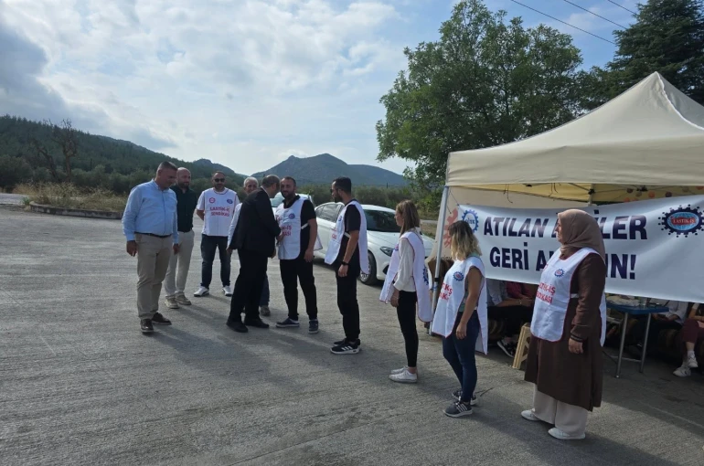 REHAU işçilerine Başkan Dilsiz’den destek