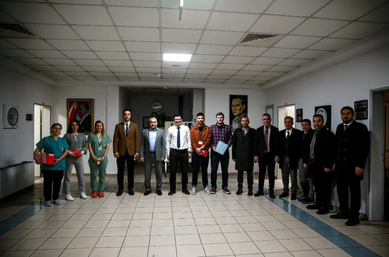 Rektör Kent, ADÜ Hastanesi’nde hizmetleri yerinde inceledi 