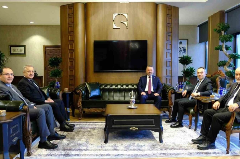 Rektör Kırışık’tan TOGÜ Rektörü Yılmaz’a ziyaret 