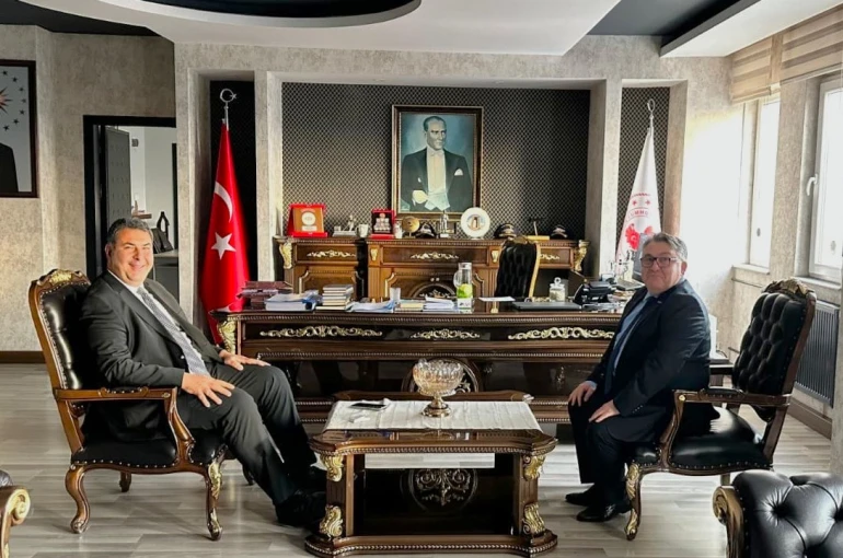 Rektör Özölçer’den Karadeniz Ereğli Kaymakamı Yılmaz’a ziyaret 