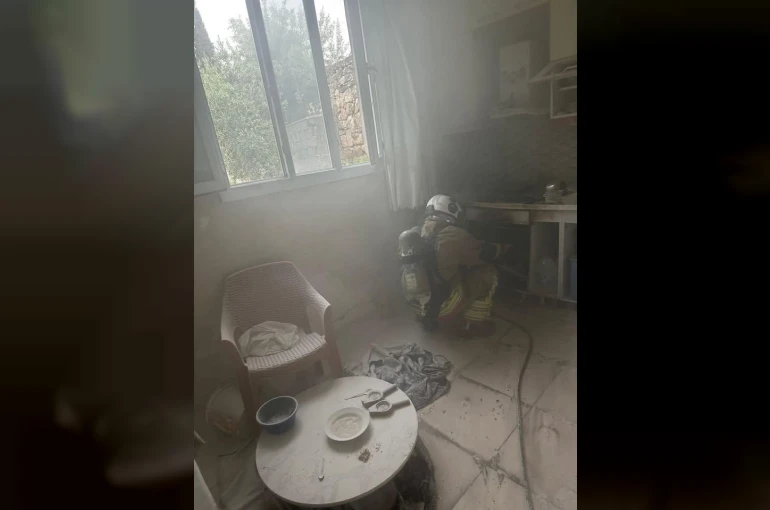 Reyhanlı’da ev yangını 