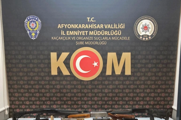 Ruhsatsız silah operasyonunda 1 kişi tutuklandı 