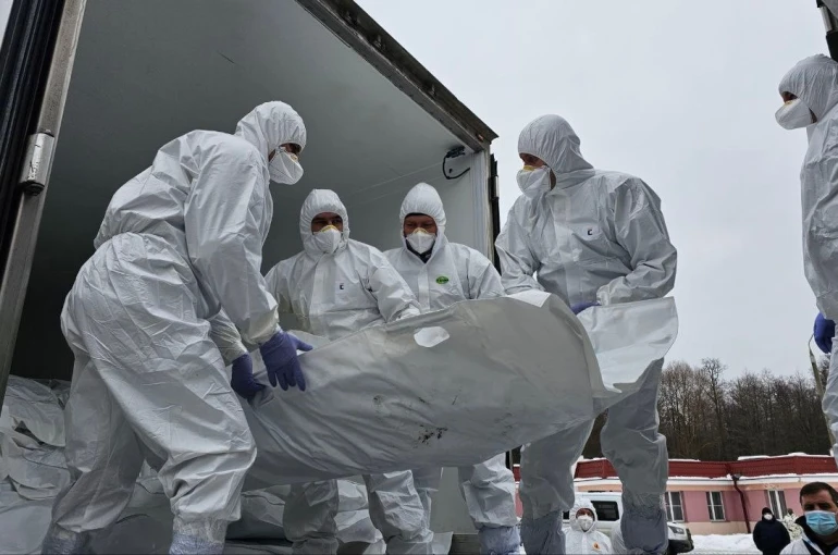 Rusya-Ukrayna arasında cenaze takası 