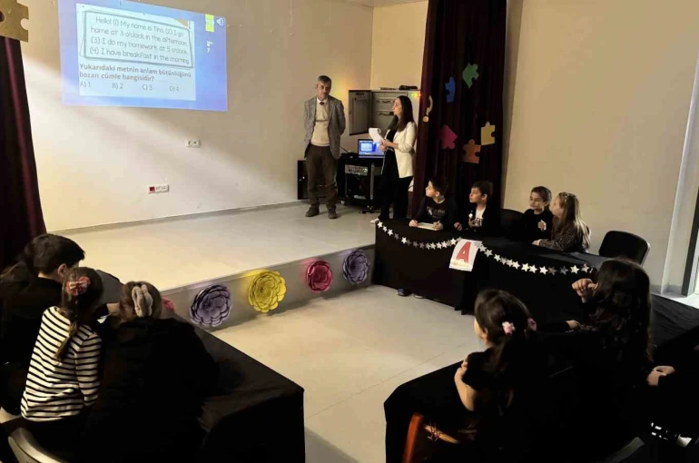 Safranbolu’da İngilizce heyecanı: öğrenciler ve veliler aynı yarışmada buluştu 