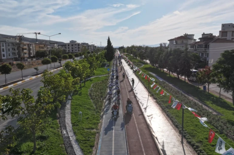 Sağlık için pedal çevirdiler 