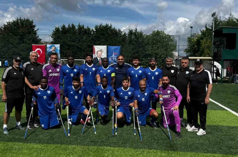 Şahinbey Ampute finalde 2-1