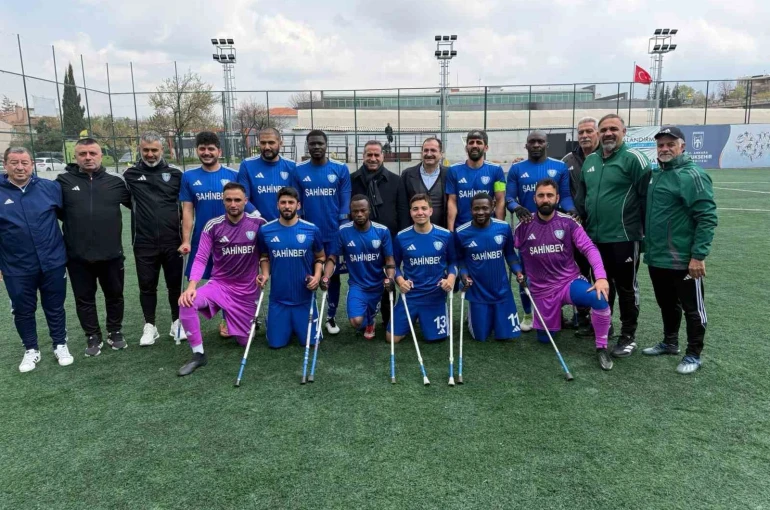 Şahinbey Ampute’den net skor 1-0