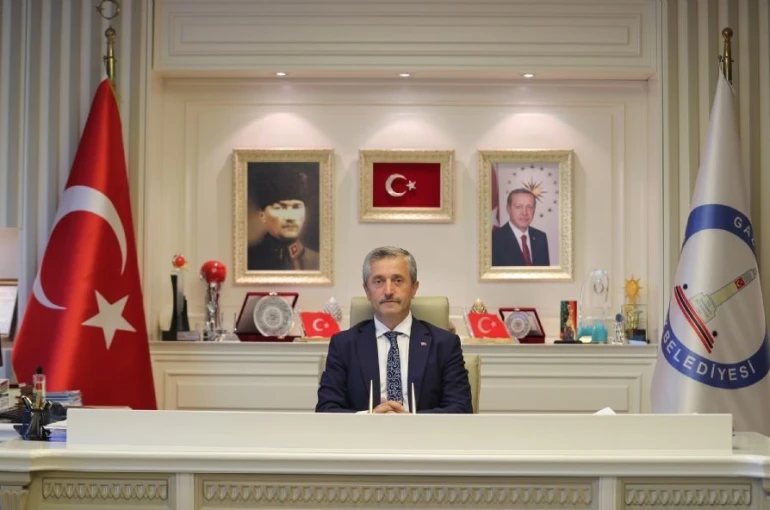 Şahinbey Belediyesi’nden ’de Filistin için destek yürüyüşü 