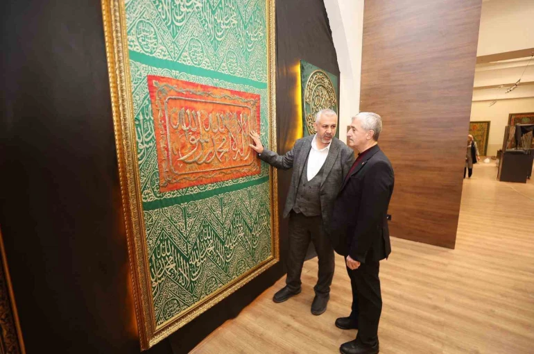 Şahinbey’de mukaddes emanetler sergisi kapılarını açıyor 