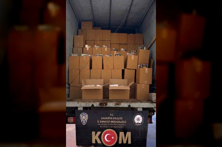 Sakarya’da polis ekipleri kaçakçılara göz açtırmıyor 