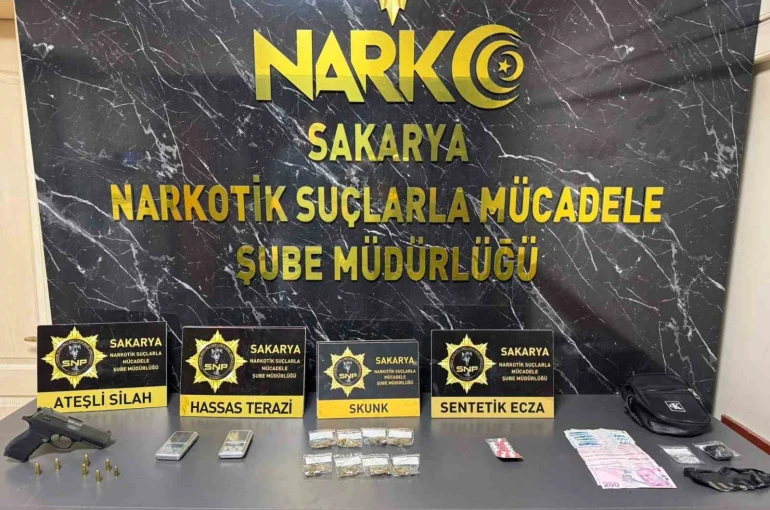 Sakarya’da uyuşturucu operasyonu: 2 tutuklama