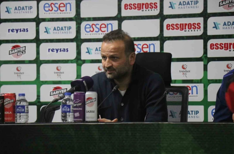 Sakaryaspor - Vanspor FK maçının ardından 