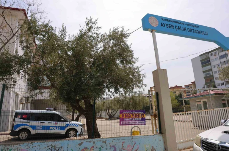 Saldırının olduğu okulda sessizlik hakim 