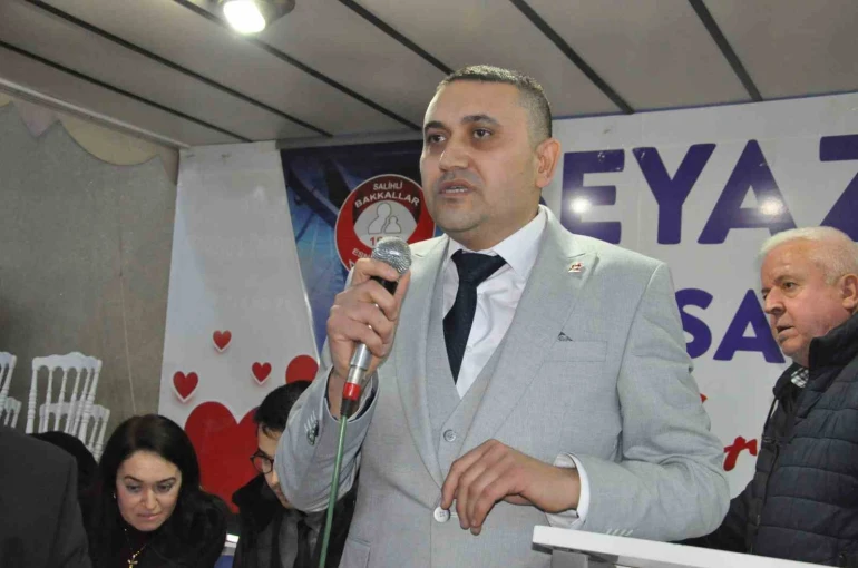 Salihli Bakkallar Esnaf Odası’nın yeni başkanı Özcan Çetin oldu 