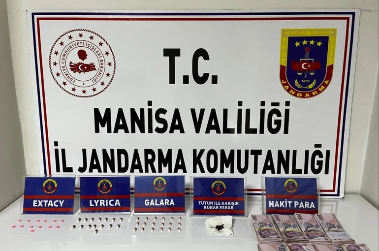 Salihli Jandarmadan uyuşturucuya geçit yok