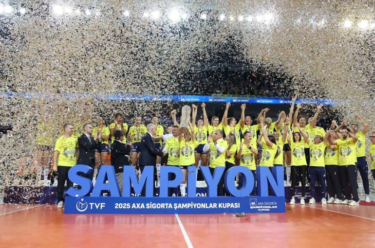 Şampiyonlar Kupası şampiyonu Fenerbahçe 