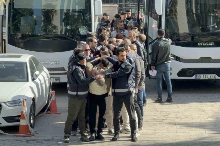 Samsun merkezli suç örgütü operasyonunda 17 tutuklama 