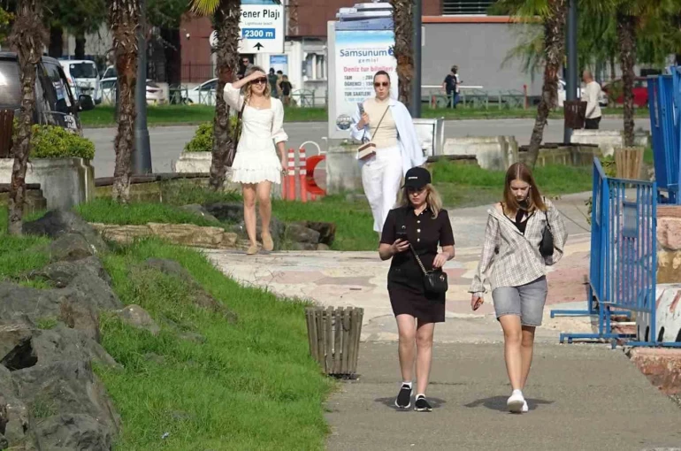 Samsun turizminde Rus hareketi 