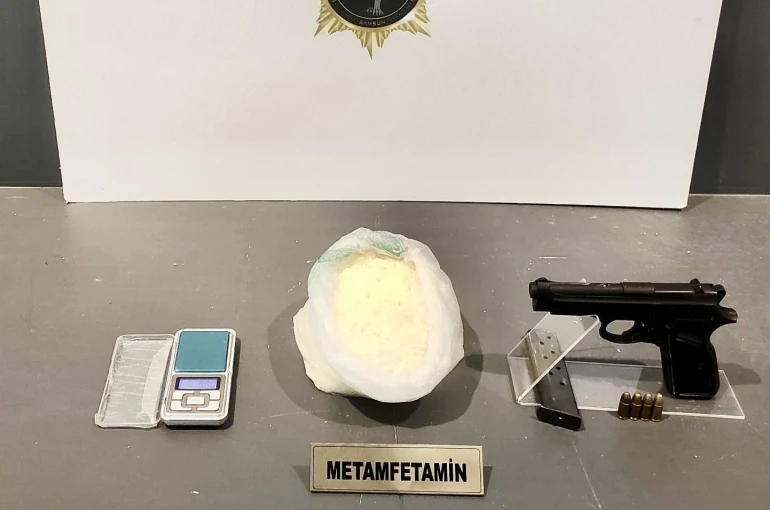 Samsun’da 880 gram metamfetamin ele geçirildi 