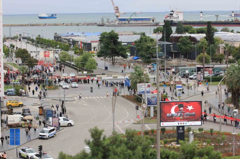 Samsun’da Gaziler Günü’nde korolu kutlama ve "Terörsüz Türkiye" mesajı