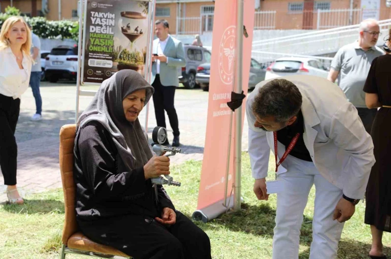 Samsun’da "Hareket Yaşını Öğren, Sağlıklı Yaşa" kampanyası başladı 