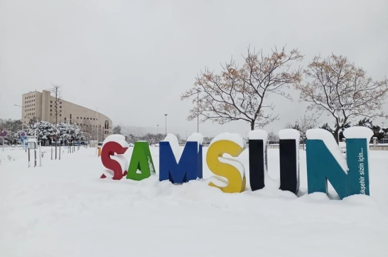 Samsun’da kar tatili: Bazı ilçelerde eğitime 1 gün ara 