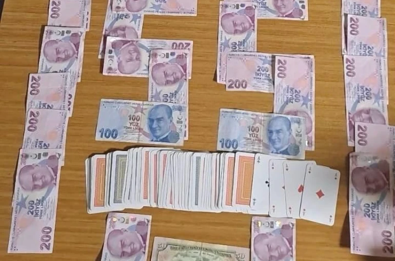 Samsun’da kumar baskını: 5 kişi suçüstü yakalandı 