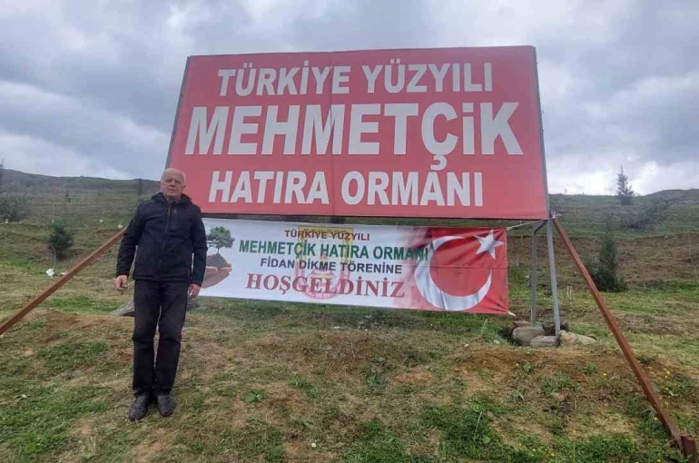 Samsun’da Mehmetçik Hatıra Ormanı’na fidan dikildi 