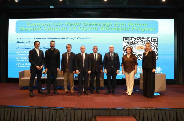 Samsun’da ‘Net Sıfır 2050’ vizyonu: İklime duyarlı ulaşım ve uyum planı tanıtıldı 
