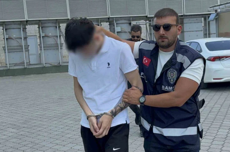 Samsun’da silahlı yaralama zanlısı tutuklandı 