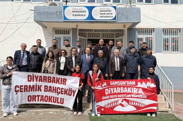 Samsun’dan Diyarbakır’a uzanan gönül köprüsü oyun parkıyla taçlandı 