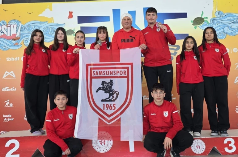 Samsunspor Bocce takımı başarıya doymuyor 