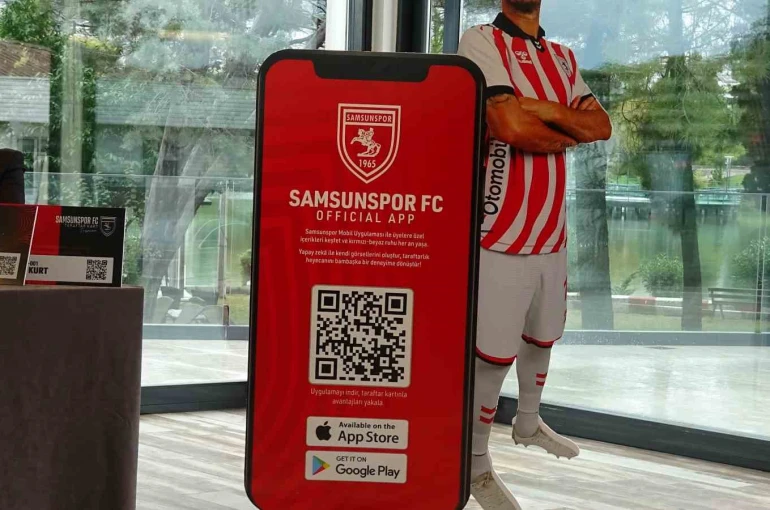Samsunspor’dan mobil uygulama ve taraftar kart