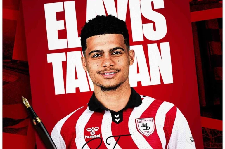 Samsunspor’un 3. transferi Elayis Tavsan 