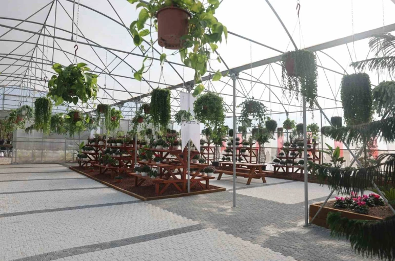 Sanayi kentinde doğayla buluşma noktası hizmete girdi 