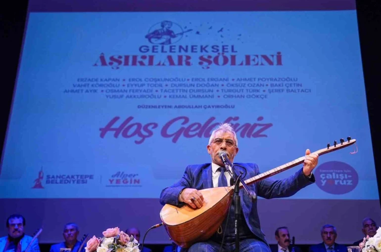 Sancaktepe’de âşıklar geleneği geleceğe taşındı 