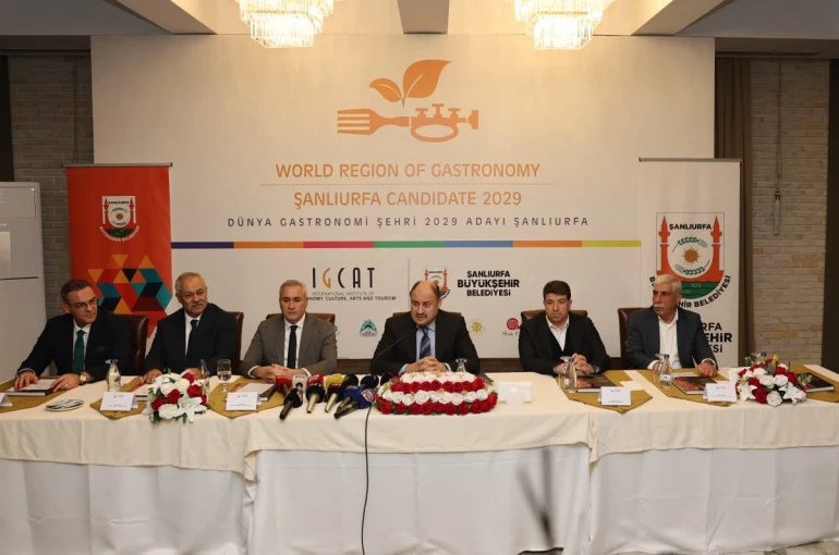 Şanlıurfa ’2029 Dünya Gastronomi Şehri’ unvanına aday gösterildi 