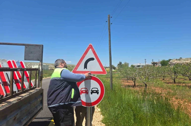 Şanlıurfa kırsalında ulaşım güvenliği artıyor 