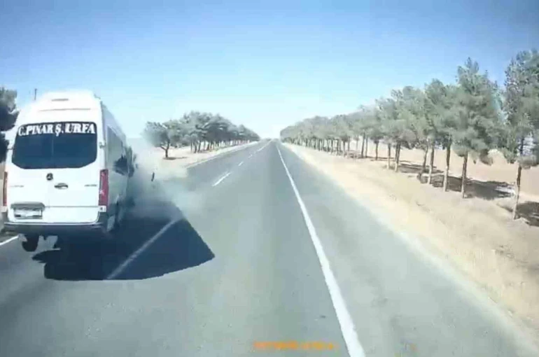 Şanlıurfa’da 1 kişinin öldüğü, 14 kişinin yaralandığı kazanın görüntüsü ortaya çıktı 