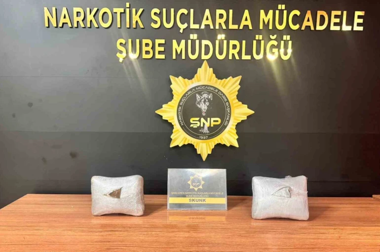 Şanlıurfa’da 4 kilo 250 gram uyuşturucu ele geçirildi 