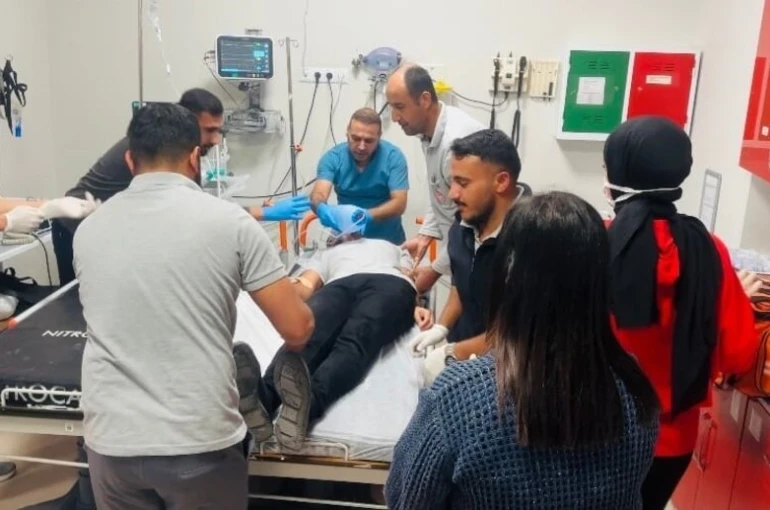 Şanlıurfa’da gerçeği aratmayan yangın tatbikatı 