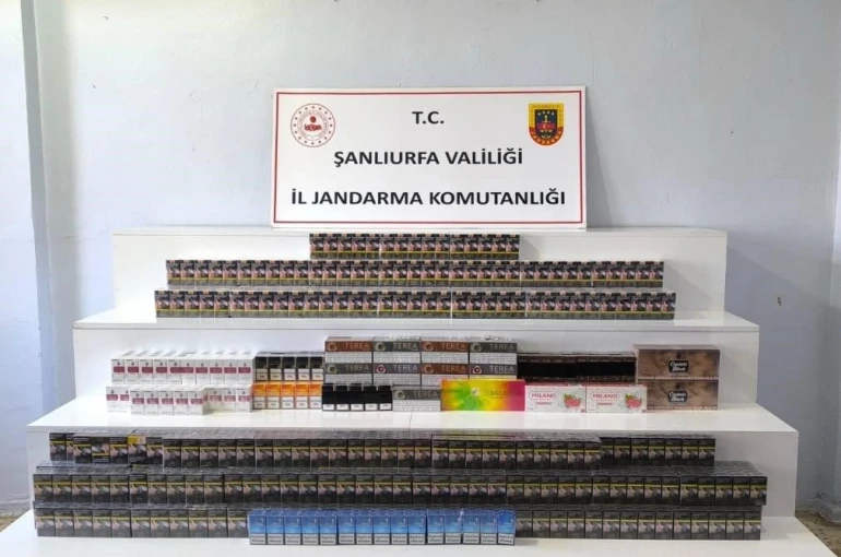 Şanlıurfa’da kaçak tütün ve sigara operasyonu: 20 şüpheliye işlem 