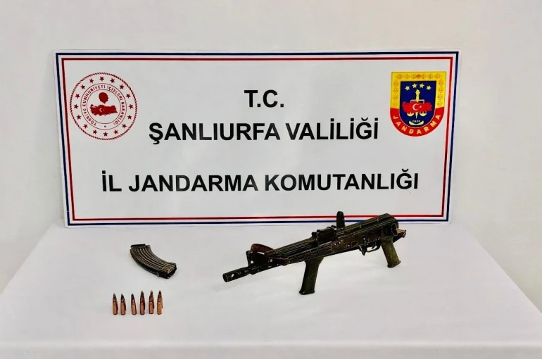 Şanlıurfa’da silah kaçakçılığı operasyonunda 1 gözaltı