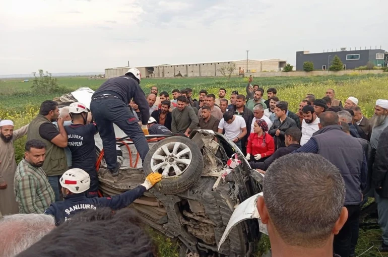 Şanlıurfa’da trafik kazası: 2 ölü, 2 yaralı 