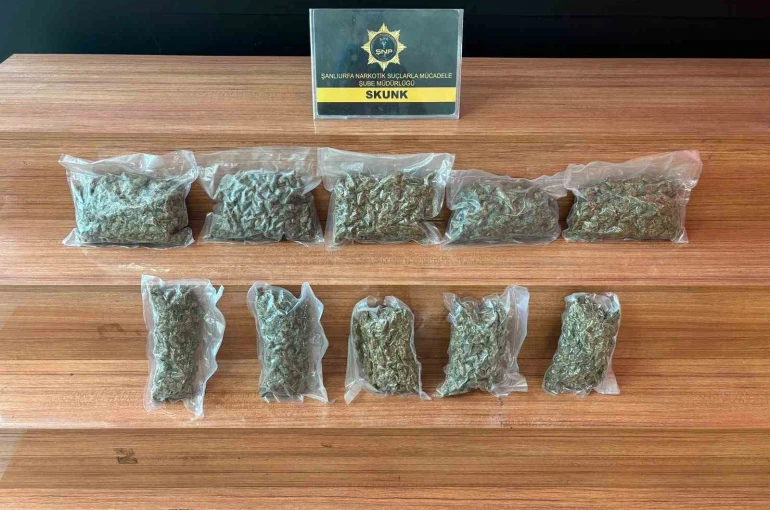 Şanlıurfa’da uyuşturucu ele geçirildi: 1 tutuklama 