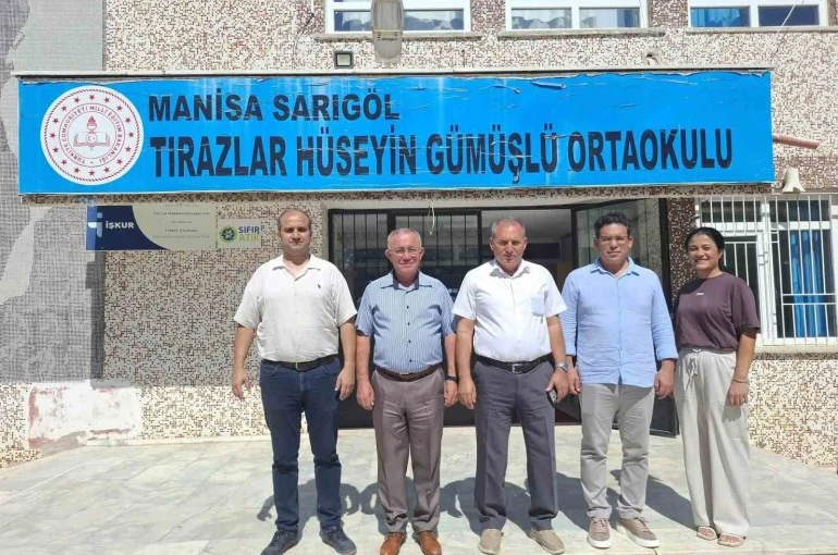 Sarıgöl’de okullara yeni eğitim yılı incelemesi