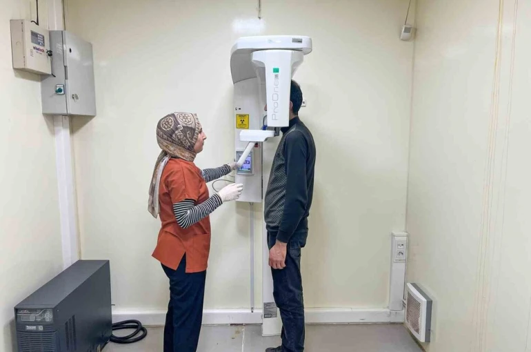 Sarıgöllüler artık diş röntgeni için ilçe dışına gitmeyecek 